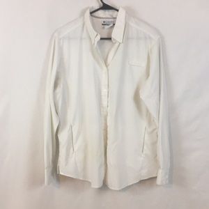 Columbia Omni Shield White Shirt size XL
